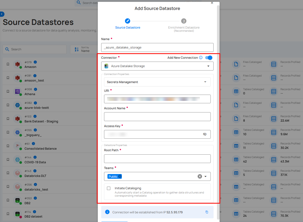 add-datastore-credentials